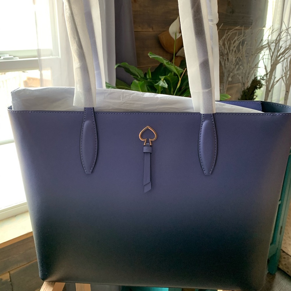 Kate Spade Adel Degrade Large Tote in Nightcap Purple Ombré Handbag